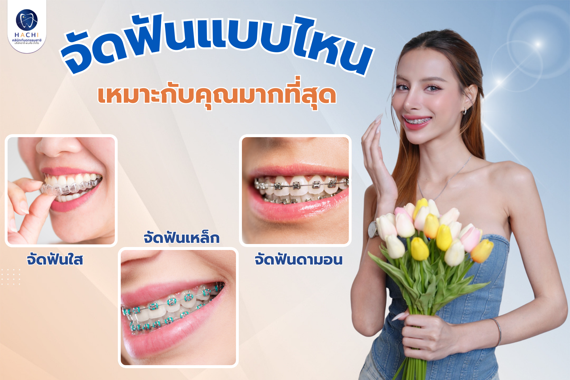 จัดฟันแบบไหนเหมาะกับคุณ ??